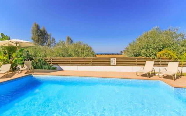 Villa Rose Large Private Pool Walk to Beach Sea Views A C Wifi - 2184