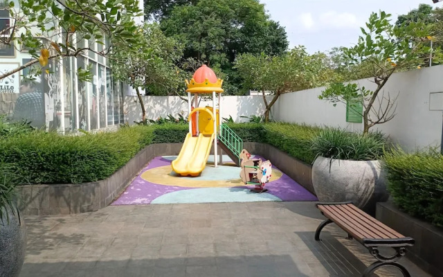 Fully Furnished Studio With Mezzanine Bed At Serpong Garden Apartment