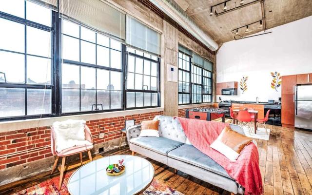 TWO Stunning Industrial Lofts by Cozysuites