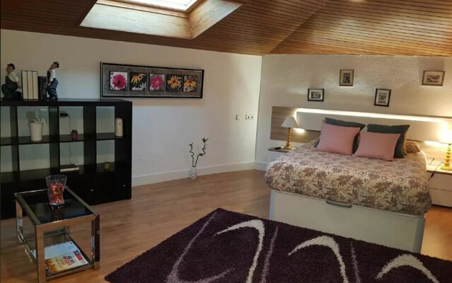 Studio in Madrid, With Wonderful City View and Wifi