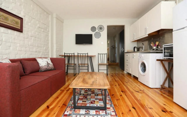 Flat With Balcony and Shared Terrace in Beyoglu