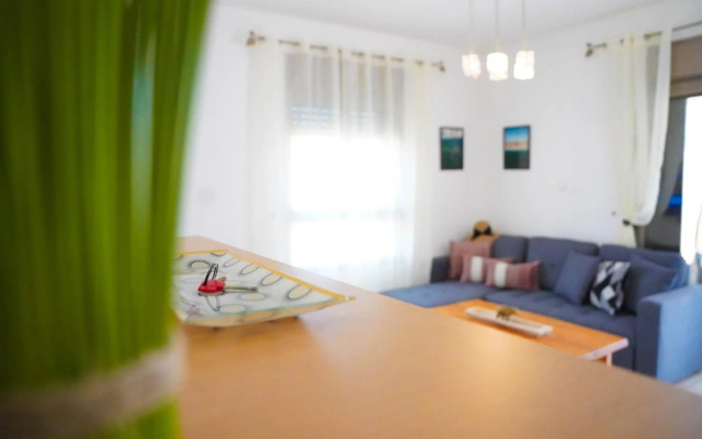 two bed room apartment 5 min walk to the beach