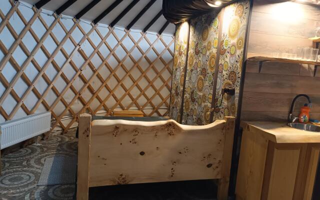 Hadjoh yurts in Adygea