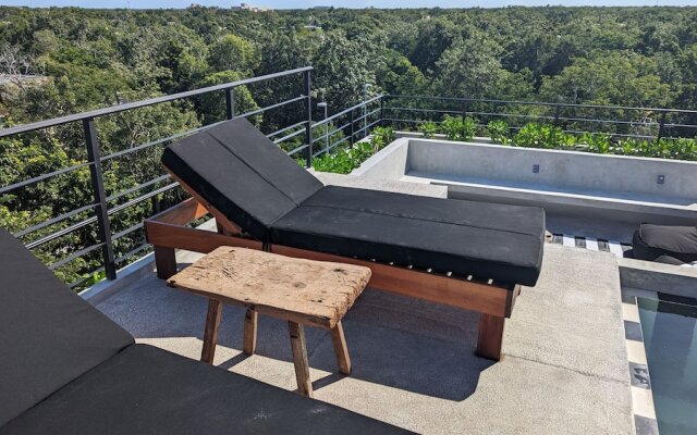 Jungle Loft in Aldea Zama l Pool l Grill