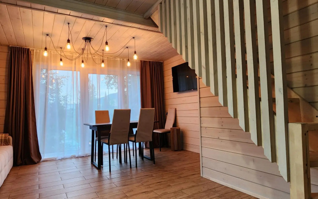 Дом SPA с большой ванной и видом на горы