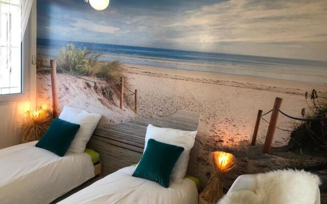 Terrasse rue d'Antibes 2 chambres proche mer et palais