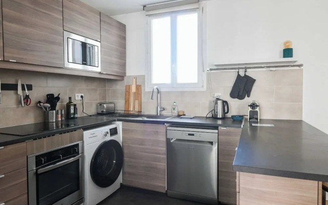 Modern Apartment - 2br-4p- Canal Saint-martin