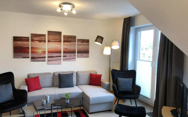 Apartment in Burhave with balcony or terrace
