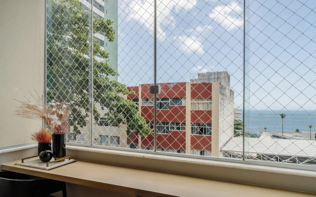 Apartment 2Q Sea View in Barra, Salvador - PAN0301
