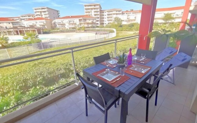 2P au pied des plages,Piscine,Wifi,Clim