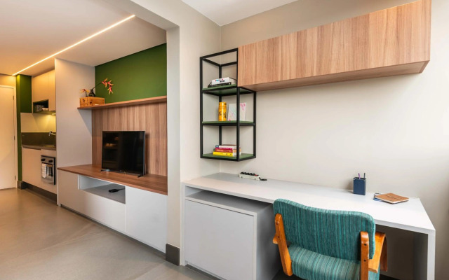 Pinheiros Faria Lima, Novo, 38M2, WIFI500MB