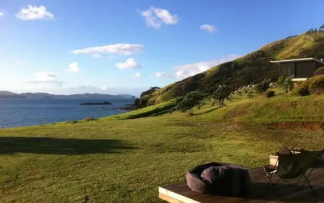 Oruawharo Cottage – Outside – Great Barrier Island