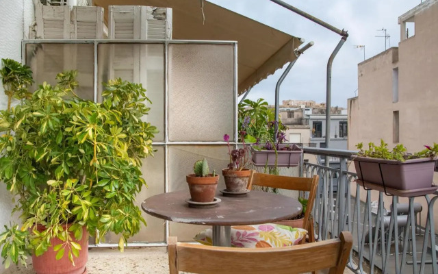 Mosaics central studio apartm with Acropolis view