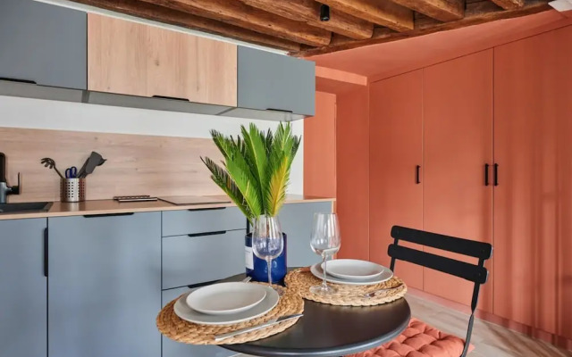 Charming Studio Center of Paris-montorgueil