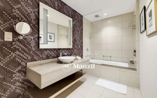 Manzil - Cozy 1BR in Paramount w Burj Khalifa View