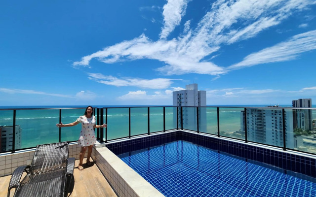 Apartamento mobiliado e confortável em candeias