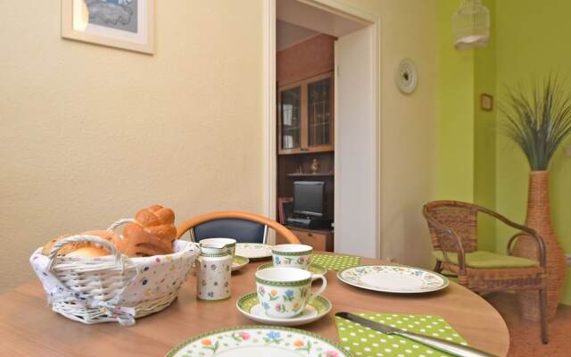 Apartment in Mülsen With Balcony, Heating, Garden Furniture