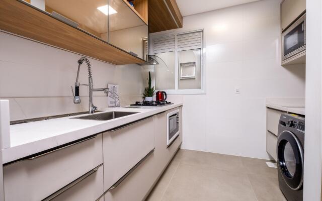 Apto moderno c/churrasqueira nos Ingleses RMA402