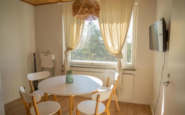 Design apartment with lake view, sauna, fireplace