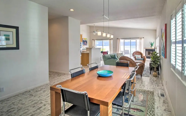 Spacious Lakeport Home w/ Dock & Mtn Views!