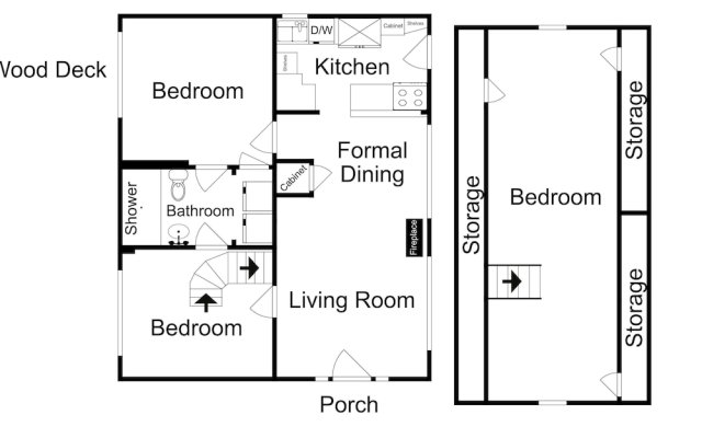 3101 Avenue R 1/2 Home 2 Bedrooms 1 Bathroom Home
