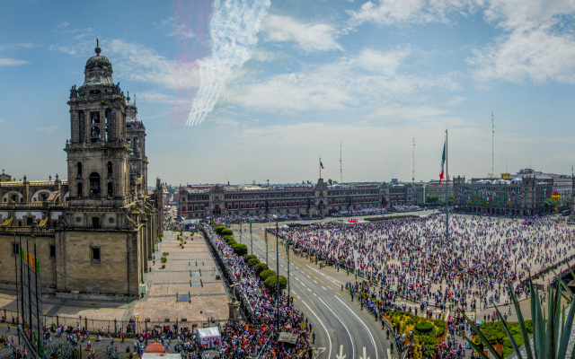 Zocalo Central & Rooftop Mexico City