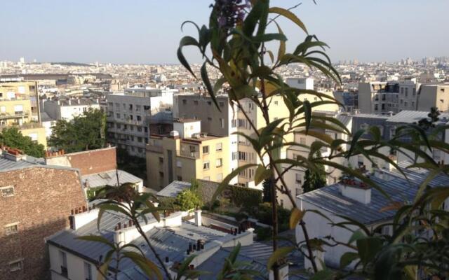 Montmartre vue sur Paris