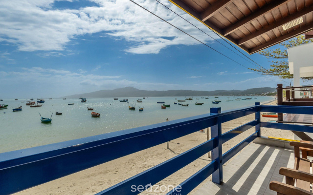 Linda Casa Pé Na Areia C/vista Para O Mar Apc2200