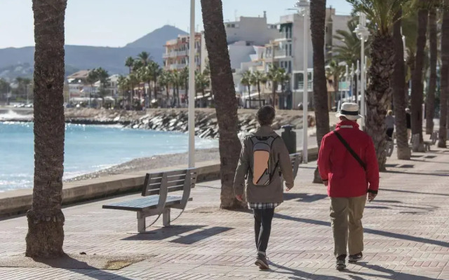 Vistas al mar en el Puerto de Jávea