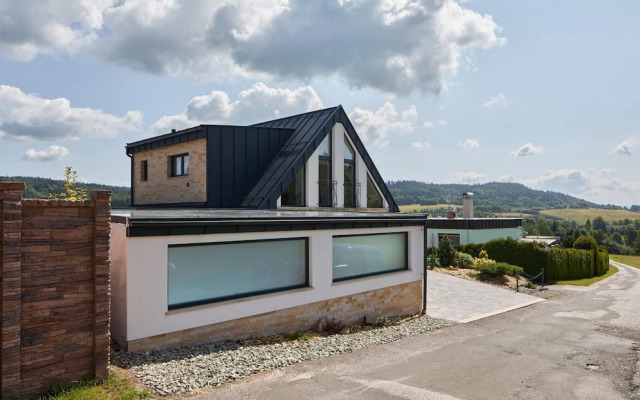 Villa in Radvanice With hot tub