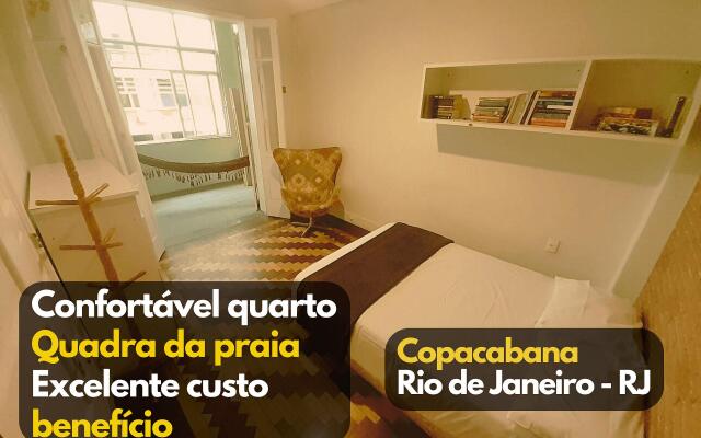 Quarto privativo Praia entre Arpoador e Copacabana