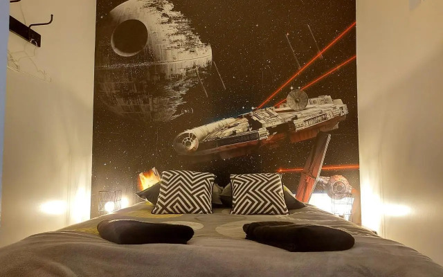 Appartement Cinéma vidéo-projecteur et garage