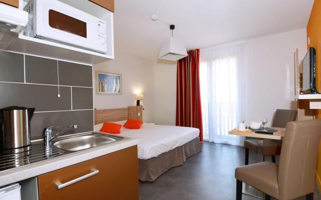 Modern apartment with a balcony located 600m. from the beach