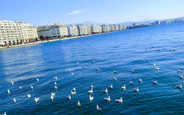 Here Thessaloniki! In the city near the sea