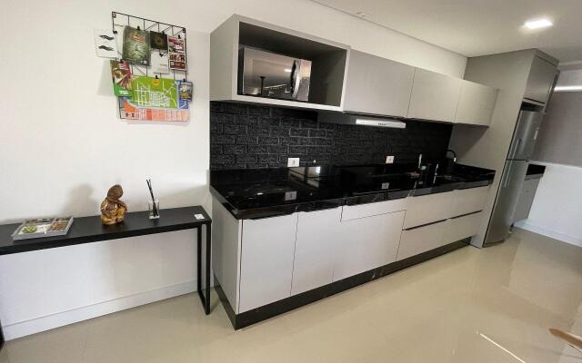 7seas - Lindo apt conceito aberto com VISTA INCRÍVEL