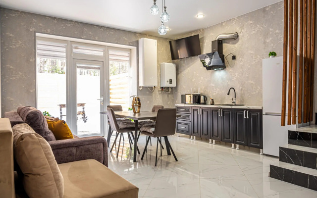 Коттедж с мангалом