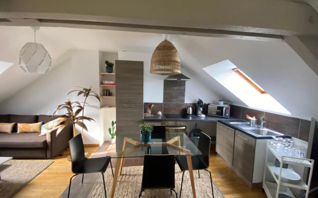 Appartement hyper centre cathédrale avec parking gratuit