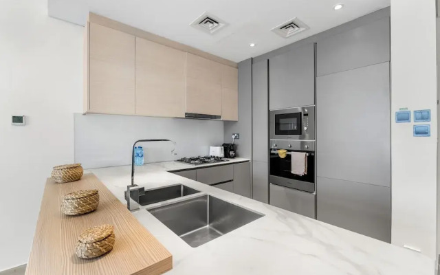 Waves - Stylish 1BR in JVC with Balcony & Pool