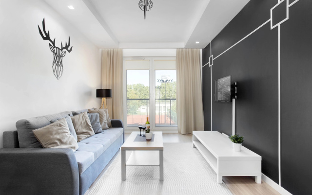 Elite Apartments Marine z balkonem