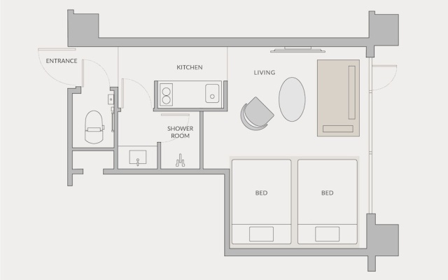 Superior Twin room (트윈 침대 2개) 사진 1
