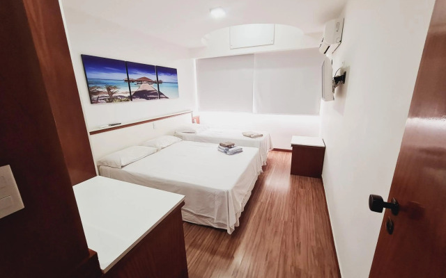 Flat Pasárgada 712, Free Bikes, pé na praia