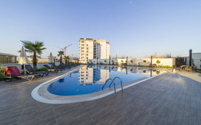 Flat With Shared Pool Hammam and Sauna in Alanya