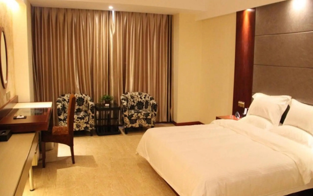 GreenTree Inn Nantong Tongzhou Shiji Avenue Jianghaihuangdu Express Hotel – Guest Rooms – Nantong
