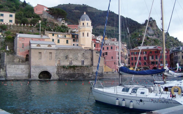 The Terrace in the Heart of Vernazza