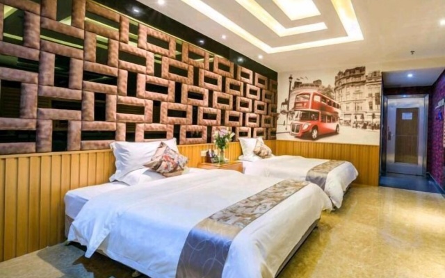 Mingxing Theme Hotel (Railway Station) – Guest Rooms – Heyuan