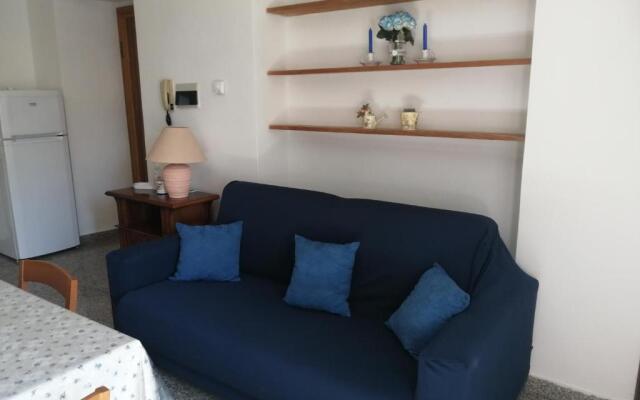 Sulle orme di Francesco appartamento blu
