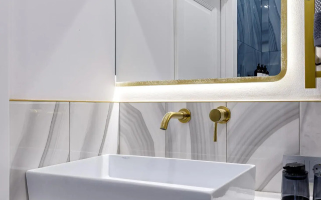 Стильная квартира с качелями в ЖК Самолет