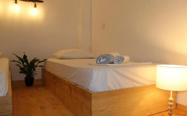 Handcrafted wooden apartment