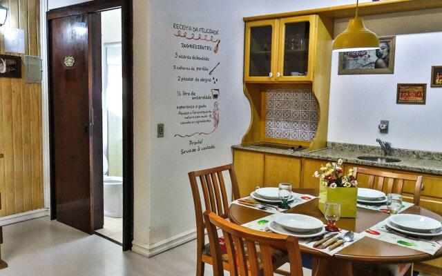 LOCAR-IN GRAMADO - Loft a 50 m da Rua Coberta.
