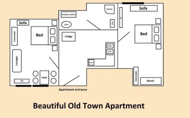 Beautiful Old Town Apartment